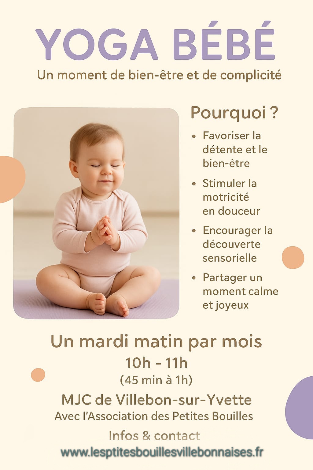 Affiche Yoga tout doux